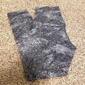 Lululemon Wunder Under Grey Speckled Leggings